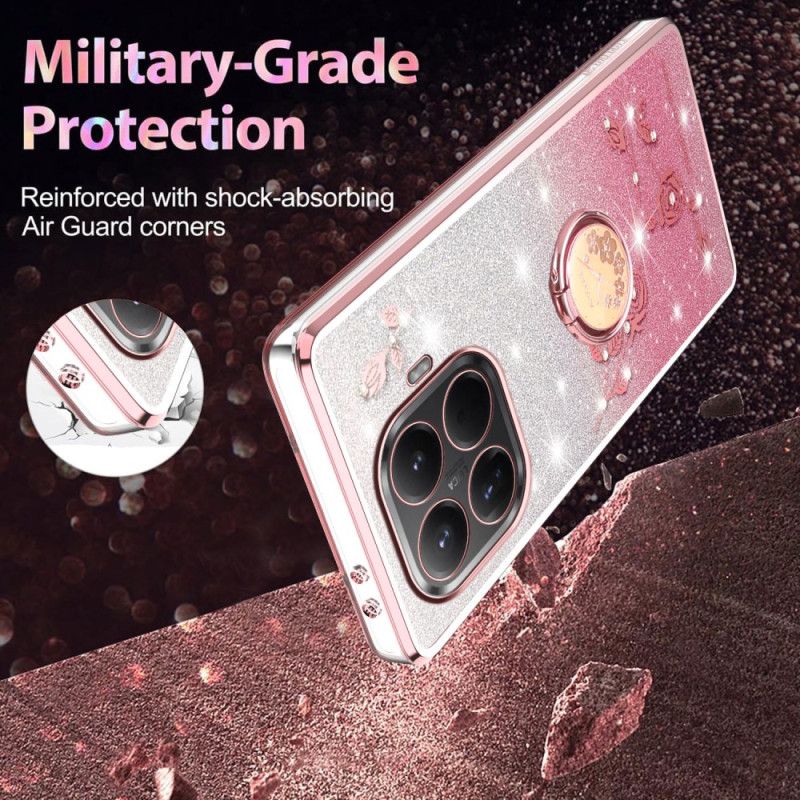 Cover Xiaomi 15t Pro Ringholder Til Rhinsten Kadem