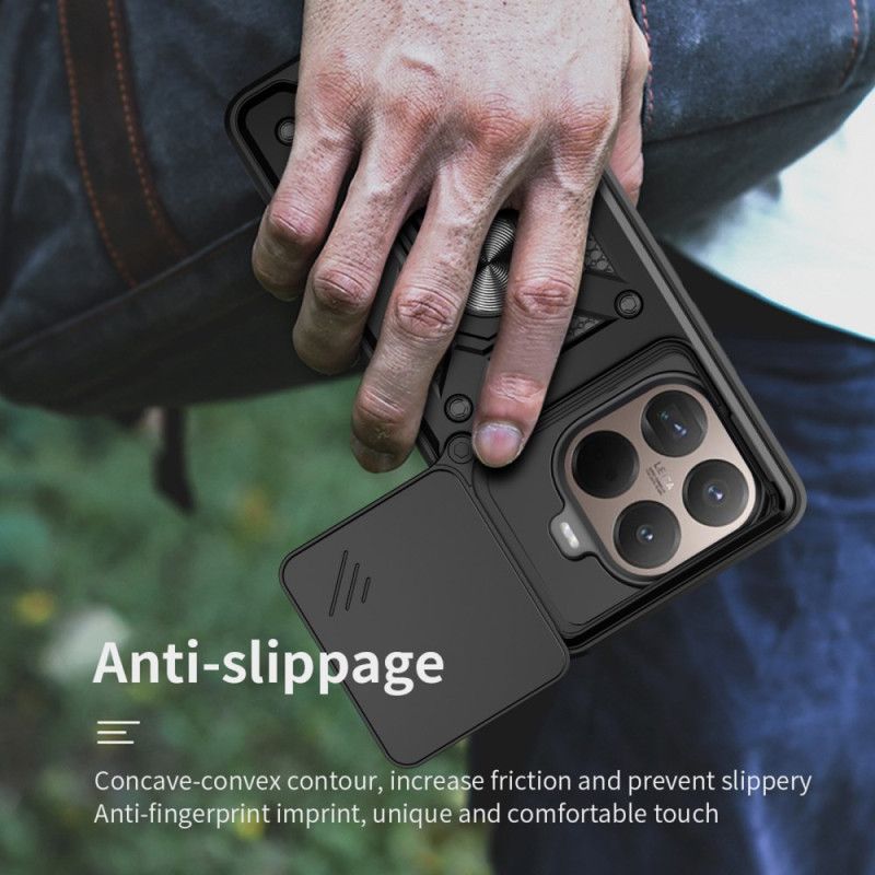 Cover Xiaomi 15t Pro Skydedør Til Kamera Og Stativ