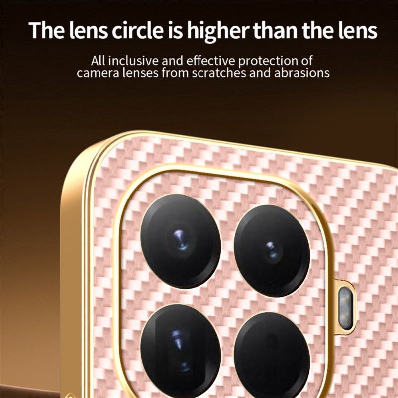 Cover Xiaomi 15t Pro Telefon Etui Kulfibertekstur