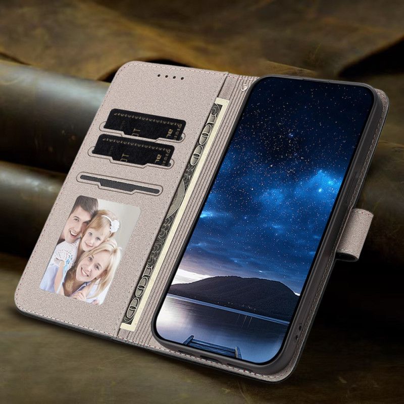 Cover Xiaomi 15t Pro Telefon Etui Læderstil