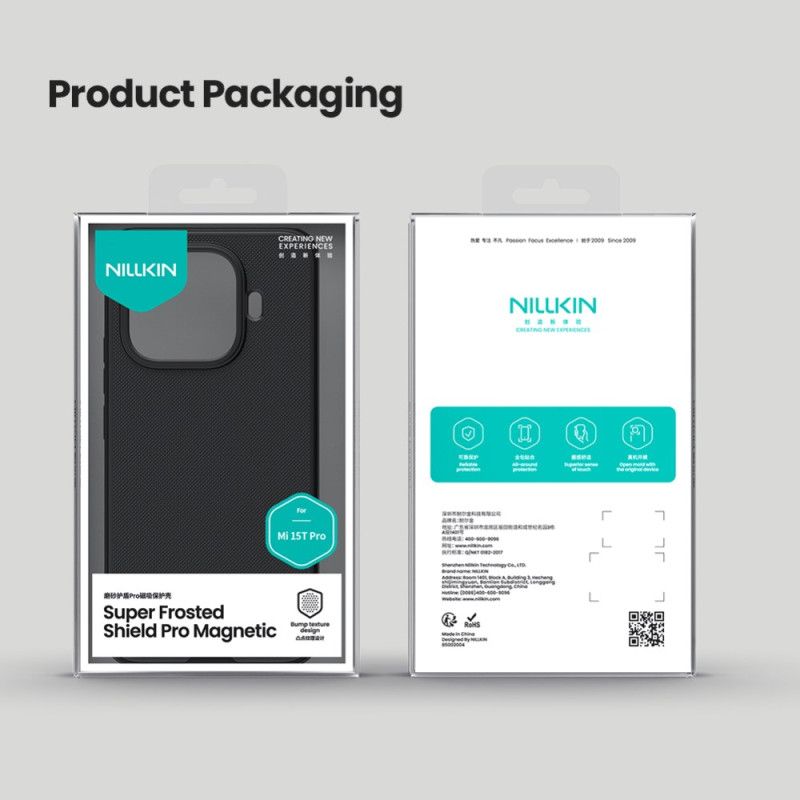 Cover Xiaomi 15t Pro Telefon Etui Magsafe Frosted Shield Pro Nillkin