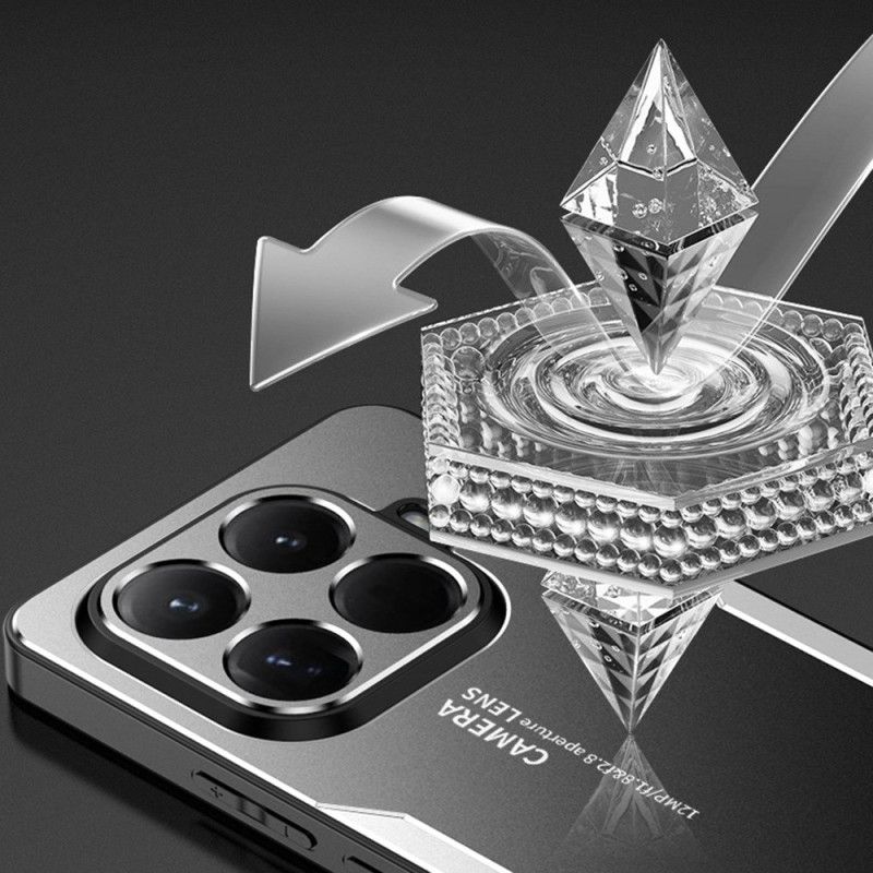 Cover Xiaomi 15t Pro Telefon Etui Metaleffekt