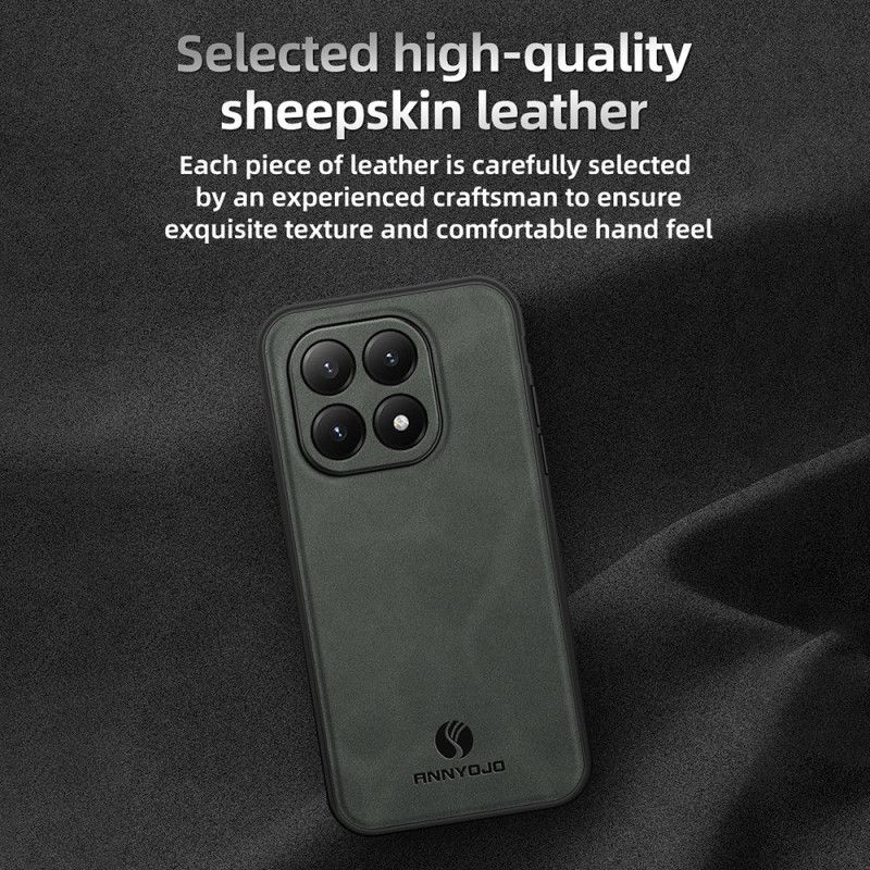 Cover Xiaomi 15t Pro Telefon Etui Pinwuyo Lædereffekt