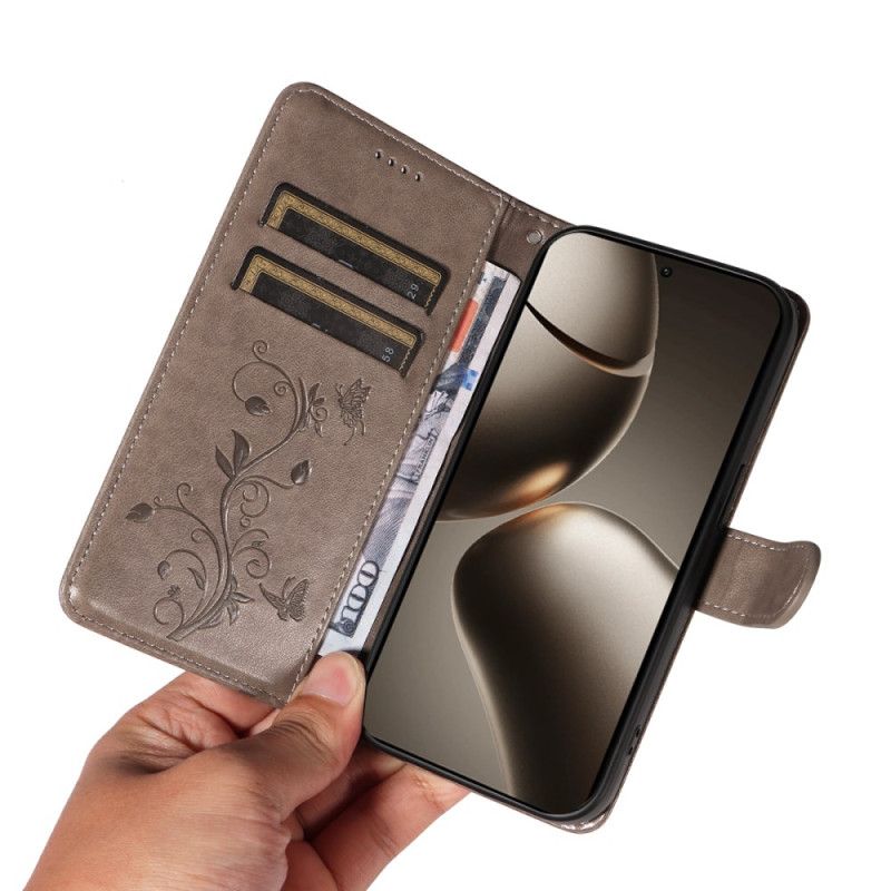 Flip Cover Til Xiaomi 15t Pro Floralie