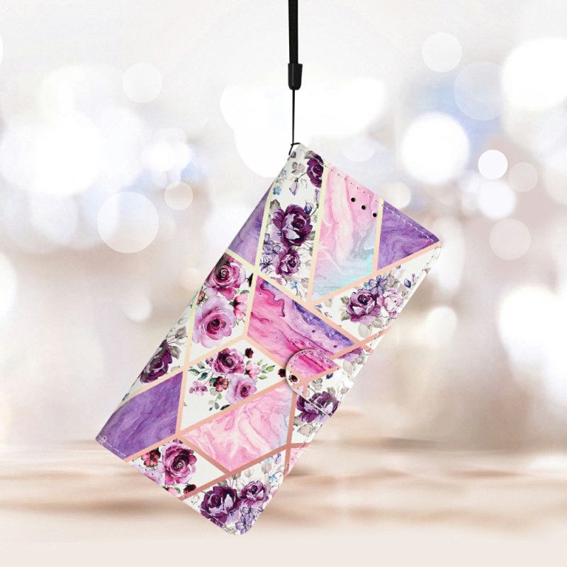 Flip Cover Til Xiaomi 15t Pro Lilla Blomster