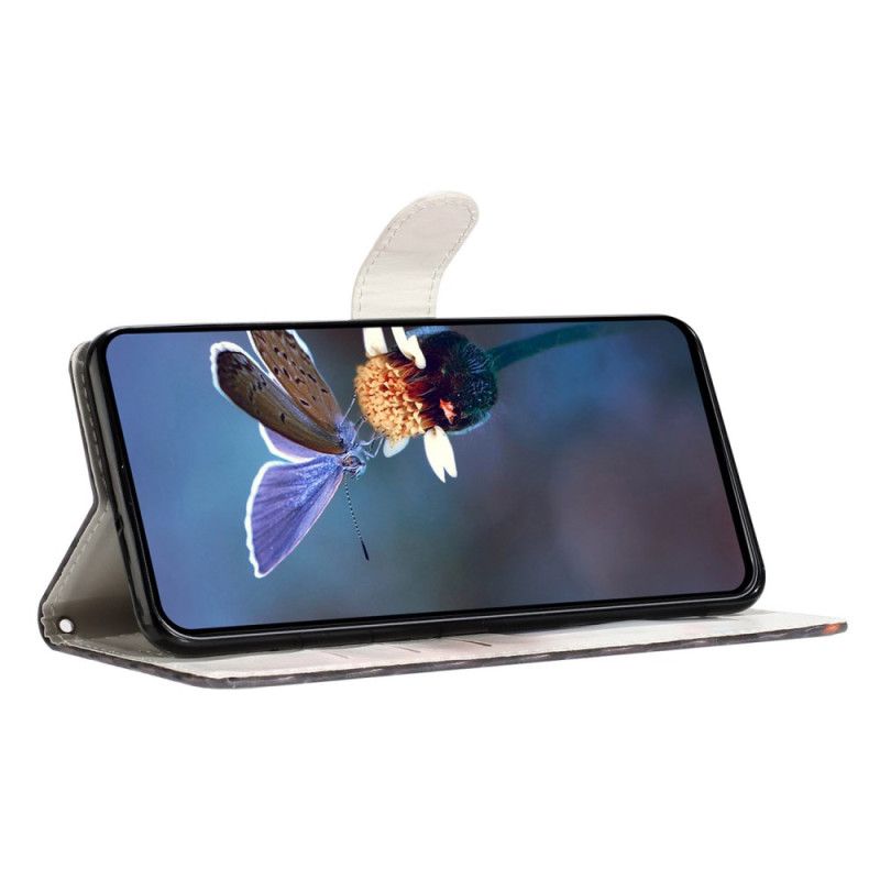 Flip Cover Til Xiaomi 15t Pro Lyserød Leopard