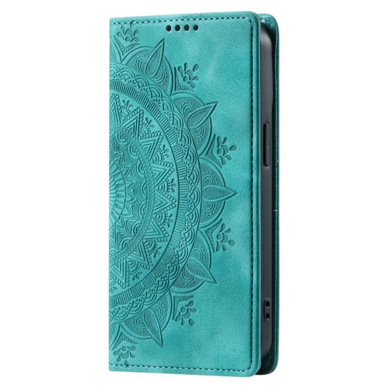 Flip Cover Til Xiaomi 15t Pro Mandala Ruskindseffekt