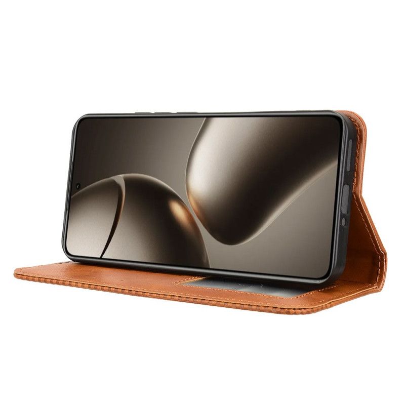 Flip Cover Til Xiaomi 15t Pro Vintage Kant