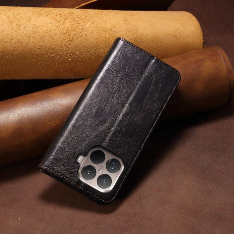 Flip Cover Til Xiaomi 15t Pro Vokset Kunstlæder