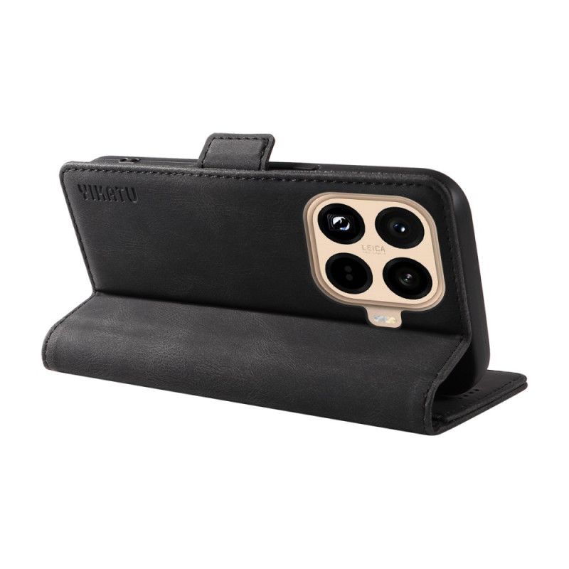 Flip Cover Til Xiaomi 15t Pro Yikatu Lædereffekt