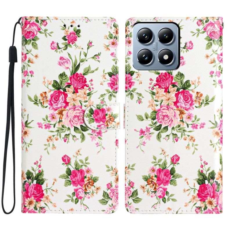 Flip Cover Xiaomi 15t Pro Frihedsblomster