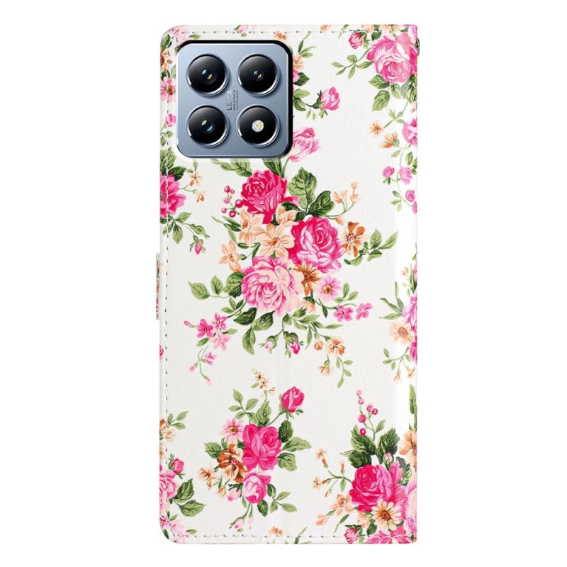 Flip Cover Xiaomi 15t Pro Frihedsblomster