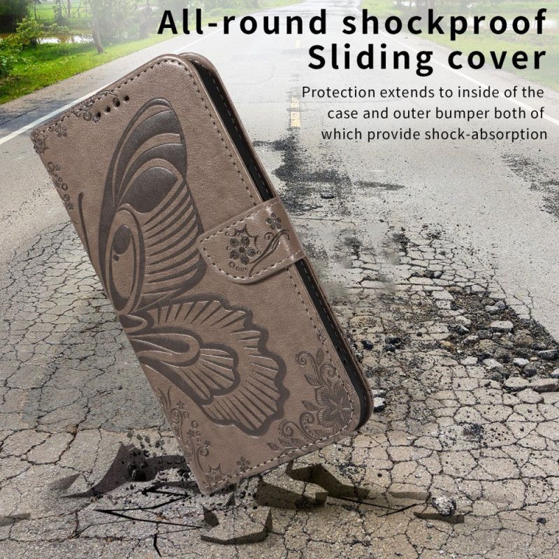 Flip Cover Xiaomi 15t Pro Grafisk Sommerfugl