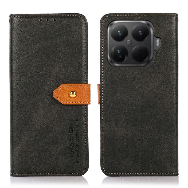 Flip Cover Xiaomi 15t Pro Khazneh Guldknap