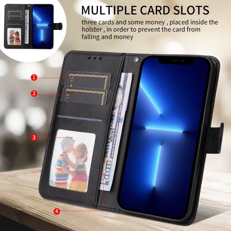 Flip Cover Xiaomi 15t Pro Klassisk Med Snor