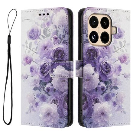Flip Cover Xiaomi 15t Pro Lilla Roser