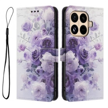 Flip Cover Xiaomi 15t Pro Lilla Roser