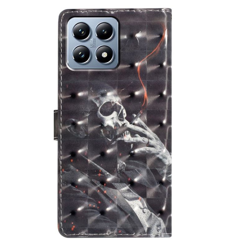 Flip Cover Xiaomi 15t Pro Rygende Skelet