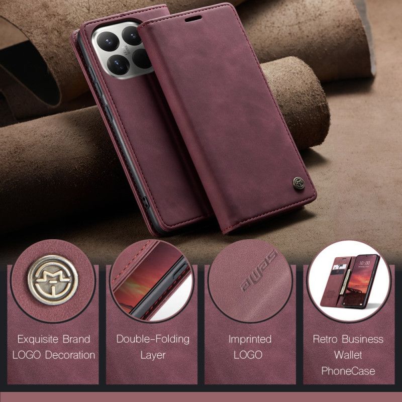 Læder Cover Xiaomi 15t Pro Telefon Etui Caseme