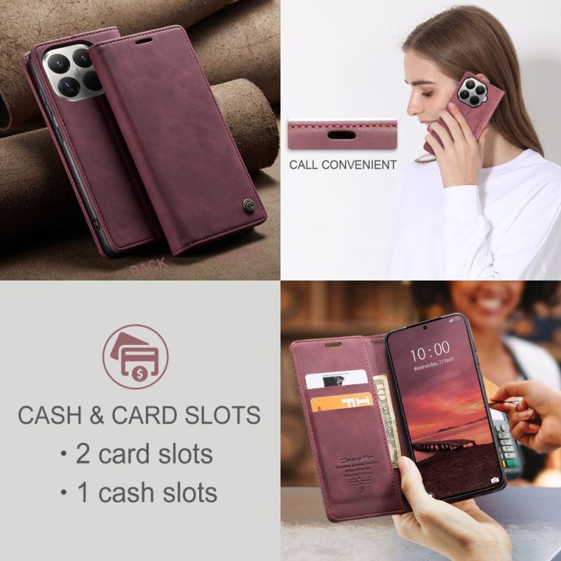 Læder Cover Xiaomi 15t Pro Telefon Etui Caseme