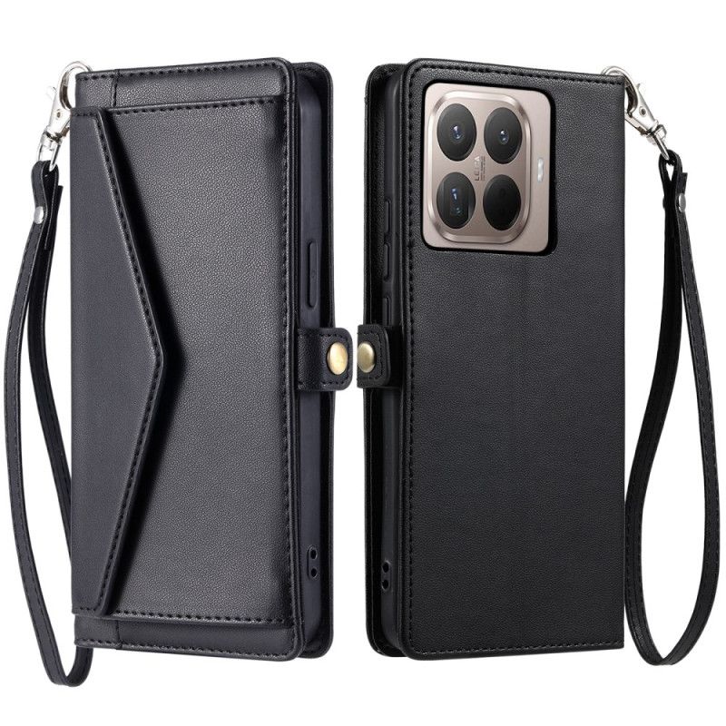 Læder Cover Xiaomi 15t Pro Telefon Etui Clutch