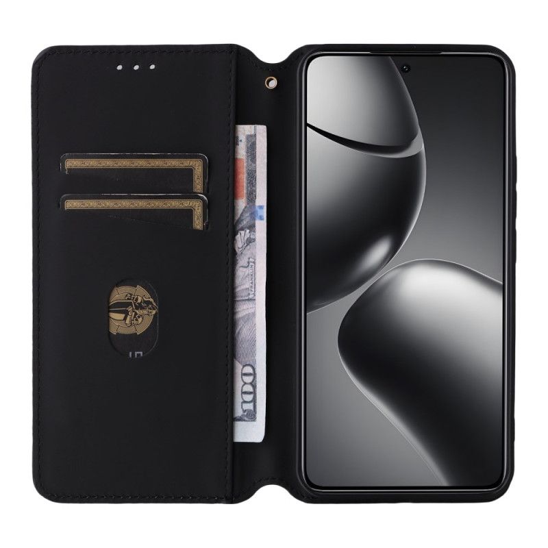 Læder Cover Xiaomi 15t Pro Telefon Etui Glitter