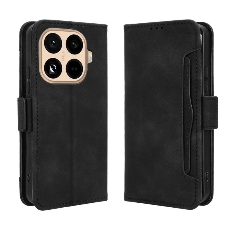 Læder Cover Xiaomi 15t Pro Telefon Etui Kortholder Til Flere Kort