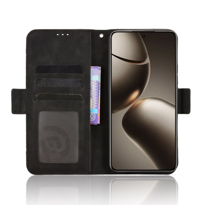 Læder Cover Xiaomi 15t Pro Telefon Etui Kortholder Til Flere Kort