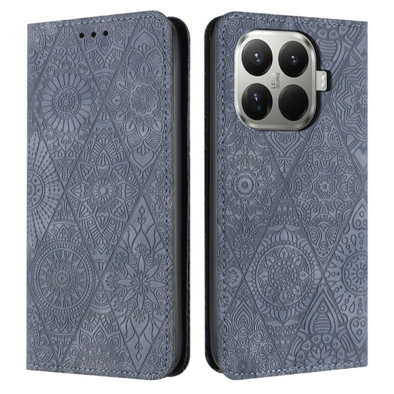 Læder Cover Xiaomi 15t Pro Telefon Etui Patchwork