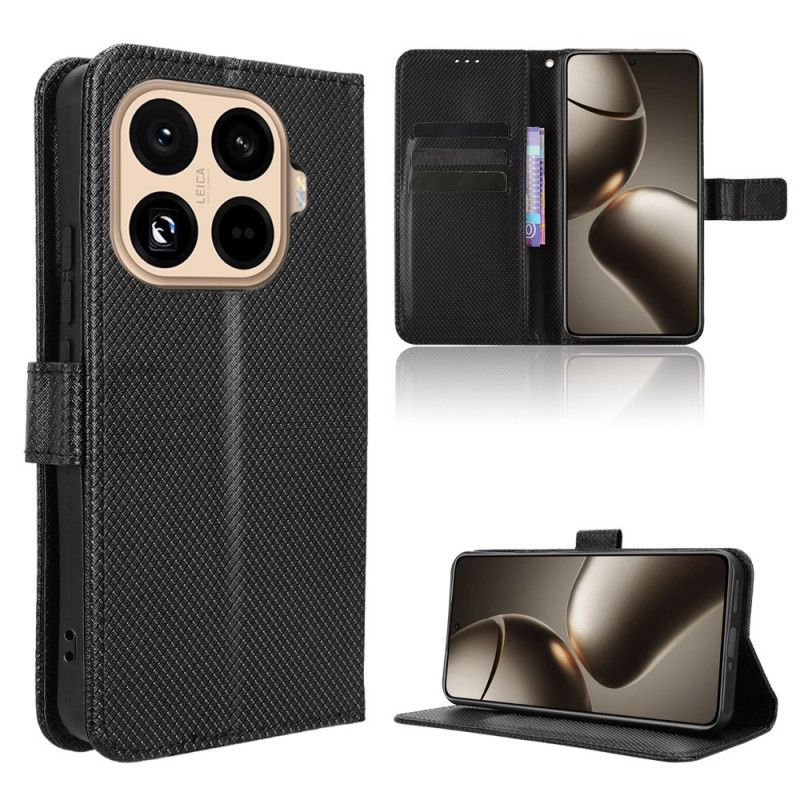 Læder Cover Xiaomi 15t Pro Telefon Etui Prikker