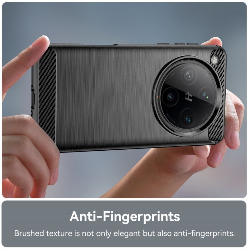 Cover Oppo Find X8 Pro Børstet Kulfiber