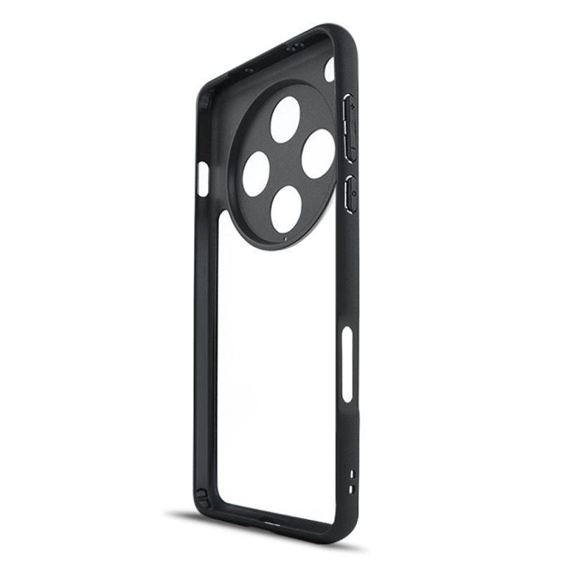 Cover Oppo Find X8 Pro Klar Med Silikonekanter