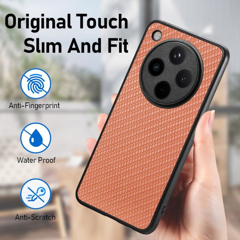 Cover Oppo Find X8 Pro Telefon Etui Kulfibertekstur