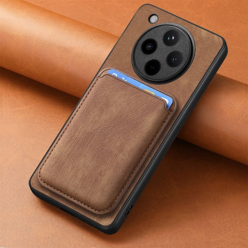 Cover Oppo Find X8 Pro Telefon Etui Retro Med Aftagelig Kortholder