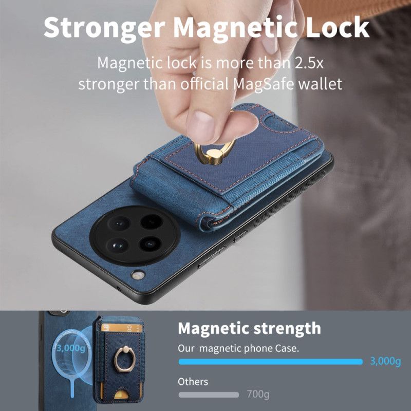 Cover Til Oppo Find X8 Pro Flip-kortholder