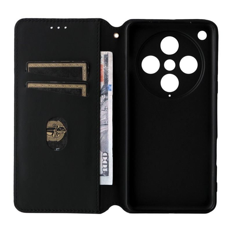 Flip Cover Oppo Find X8 Pro Diamantmønster 3d