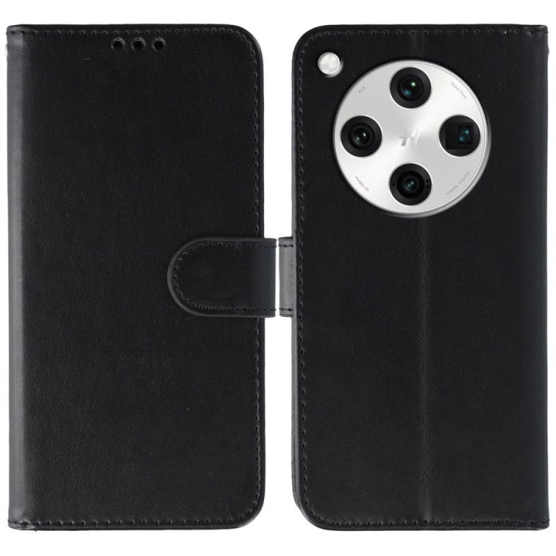 Flip Cover Oppo Find X8 Pro Imiteret Læderrem