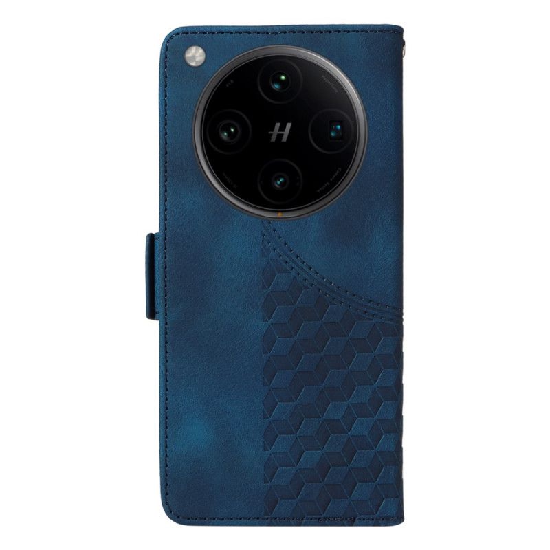 Læder Cover Oppo Find X8 Pro Telefon Etui Stjernemønster