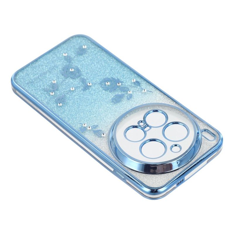 Cover Vivo X300 Pro Blomst Og Rhinsten