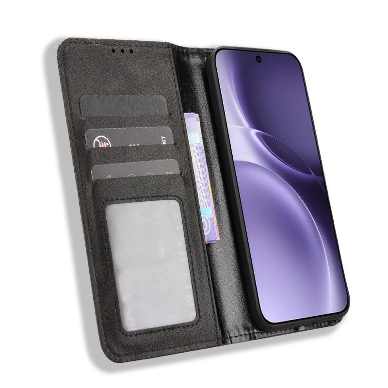Flip Cover Til Vivo X300 Pro Vintage Kant