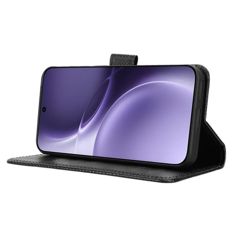 Flip Cover Vivo X300 Pro Diamanttekstur