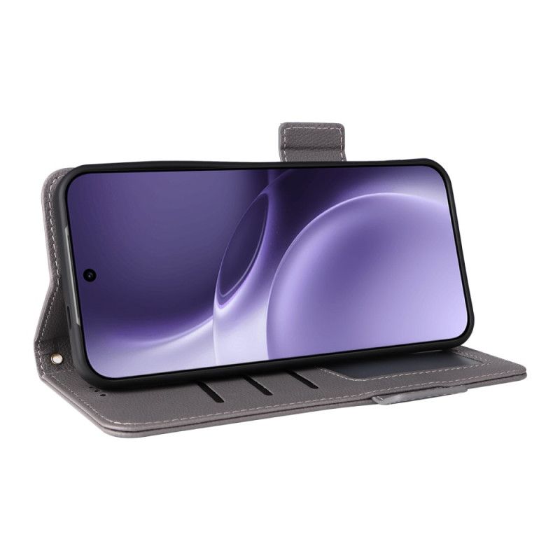 Flip Cover Vivo X300 Pro Kunstlæder Med Rem