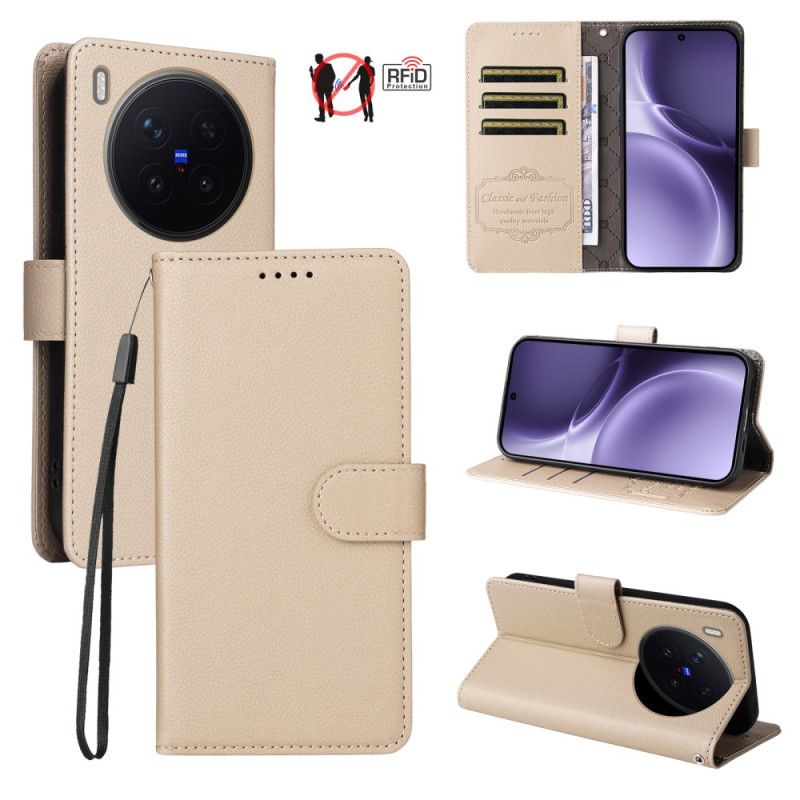 Flip Cover Vivo X300 Pro Rfid-blokering
