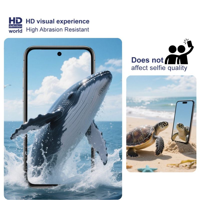 Skærmbeskytter I Hærdet Glas Til Vivo X300 Pro Med Monteringsramme (fingeraftrykslåsning)