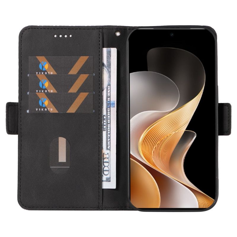 Flip Cover Vivo V40 5g Diamantmønster