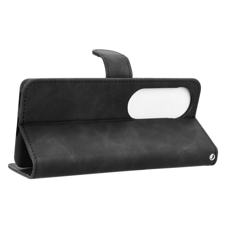 Læder Cover Vivo V40 5g Telefon Etui Ruskindseffekt