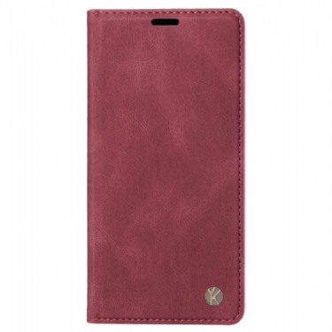 Læder Cover Vivo V40 5g Telefon Etui Silkeagtig Yikatu