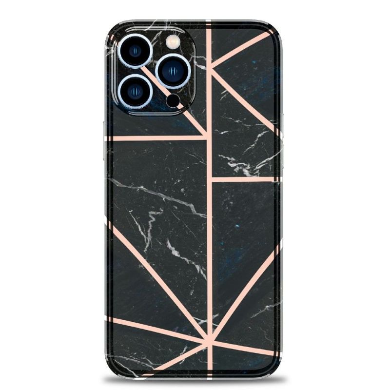 Cover iPhone 13 Pro Max Marmorgeometri