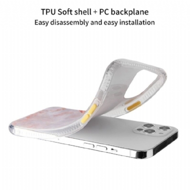 Cover iPhone 13 Pro Max Marmorknapper Farver