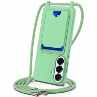 Cover Samsung Galaxy S26 Plus Kortholder Og Snor